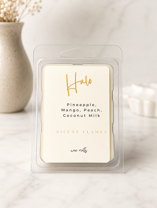 HALO — Coconut & Mango Wax Melts (Spirit & Flame Collection)
