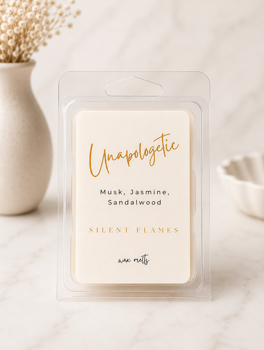 UNAPOLOGETIC — Musk, Rose & Sandalwood Wax Melts