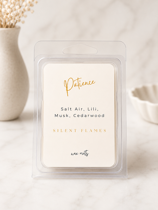 PATIENCE — Salt Air & Cedarwood Wax Melts (Spirit & Flame Collection)