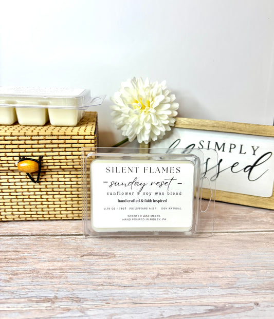 SUNDAY RESET — Baja Cactus Blossom Wax Melts (Spirit & Flame Collection)